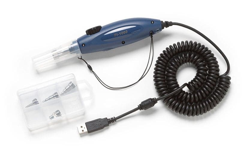 FI-1000-工具包- USB 光纤检测视频探头附加端套盒