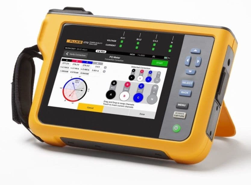 Fluke 1773 三相电能质量分析仪｜福禄克基础电力故障检测仪
